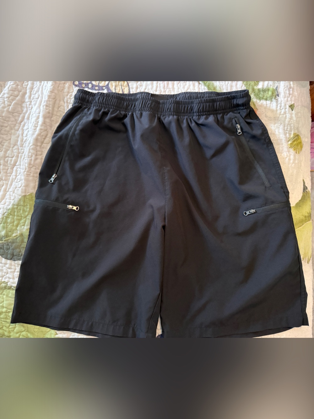 Black Women's Cargo Shorts - Lightweight Activewear